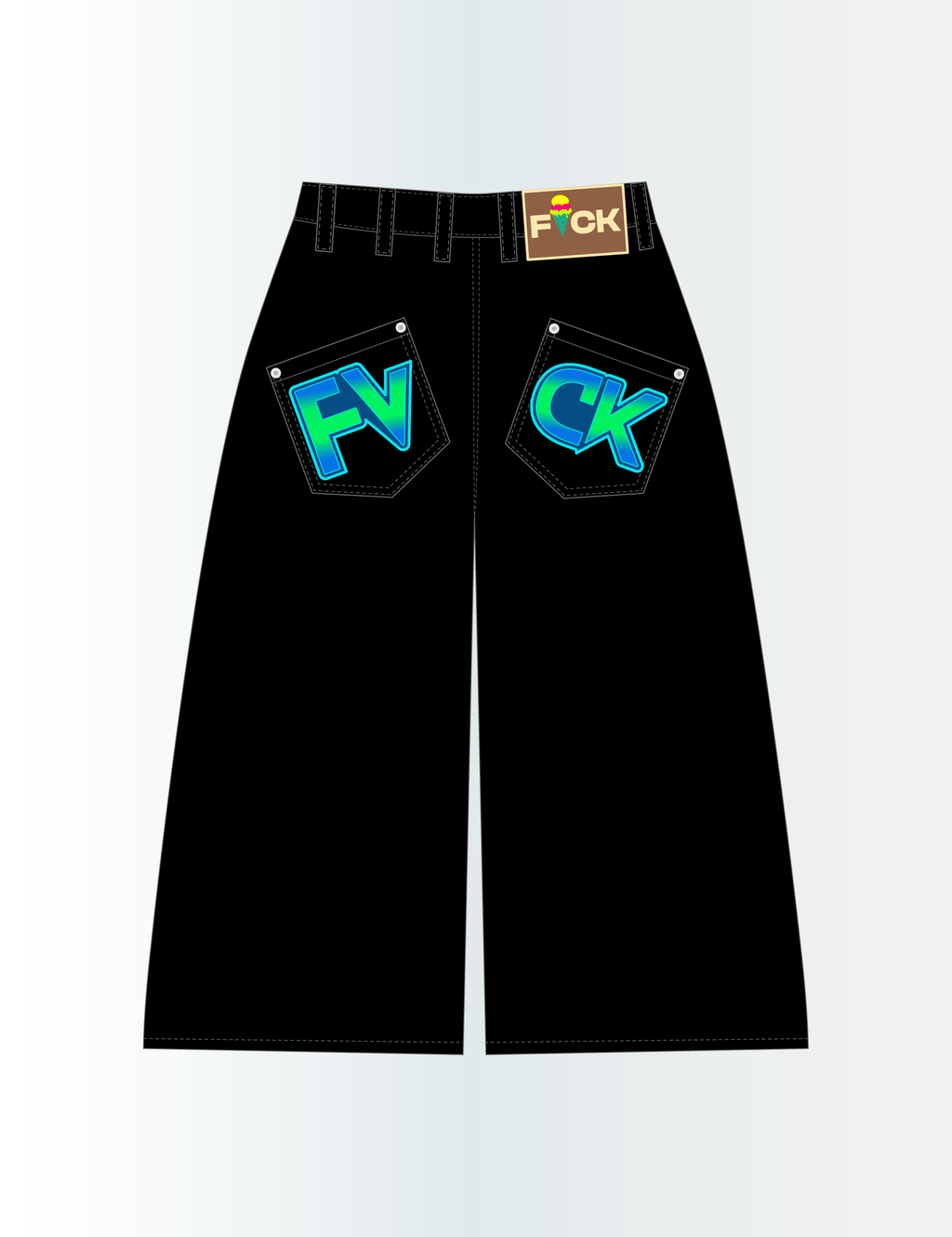 FVCK Baggy Pants
