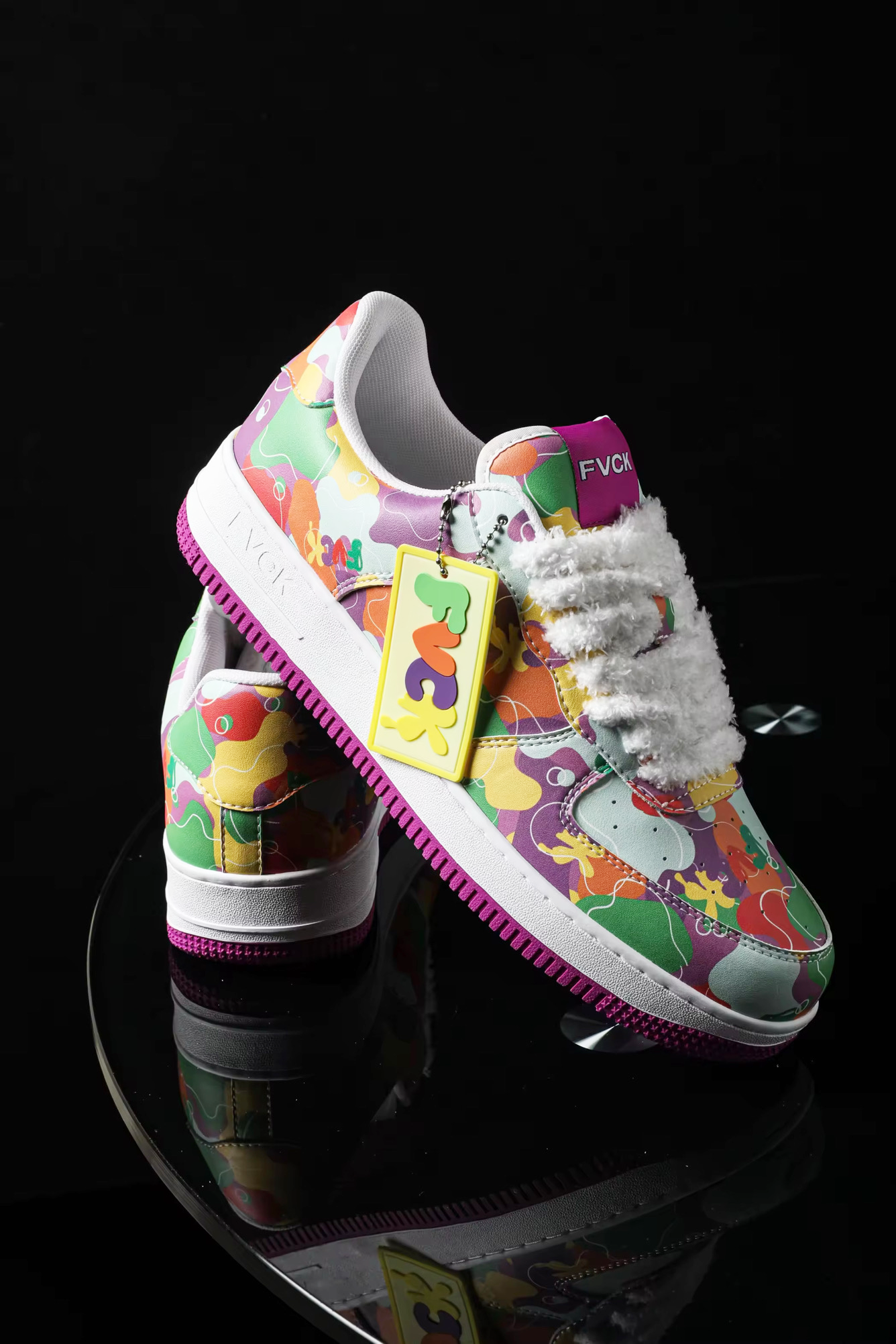 FVCK Camo Sneakers