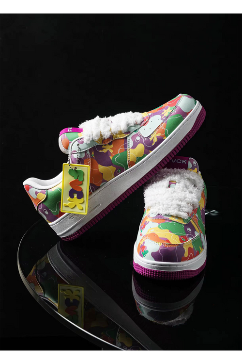 FVCK Camo Sneakers